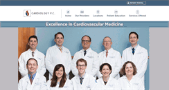 Desktop Screenshot of cardiologypcofhartford.com